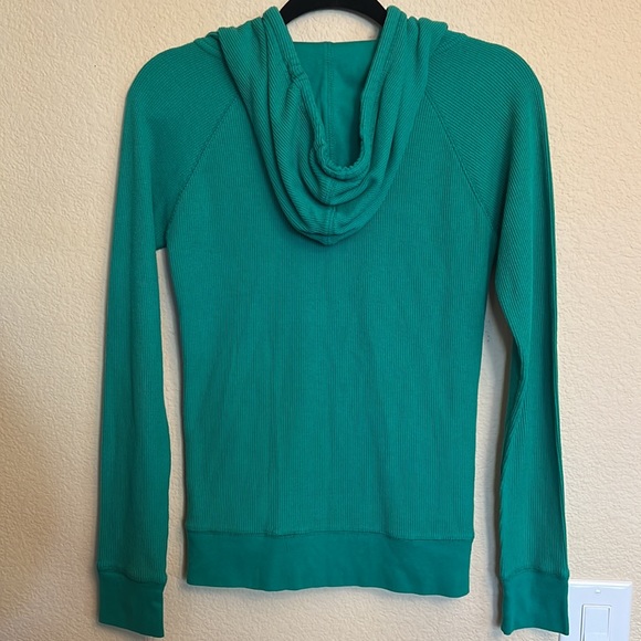 Green thermal hoodie - Picture 2 of 6